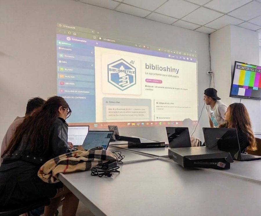 Taller de bibliometría con Biblioshiny