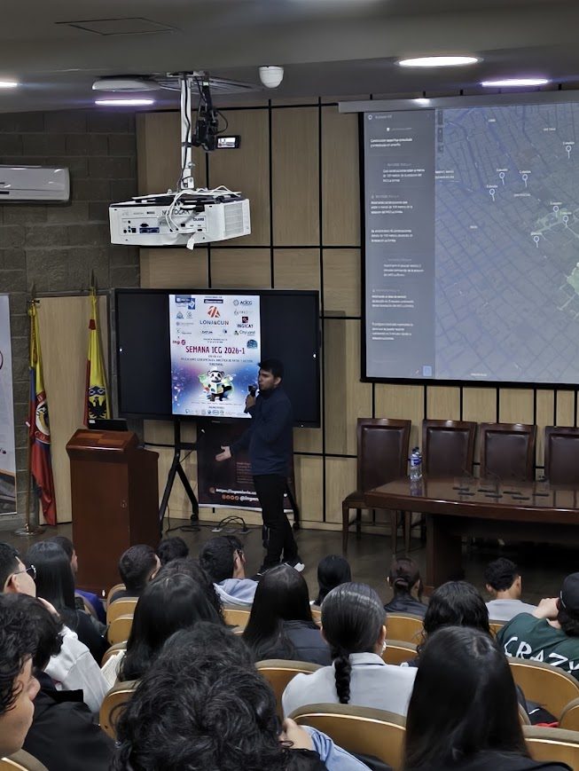 Semana ICG - charla en auditorio
